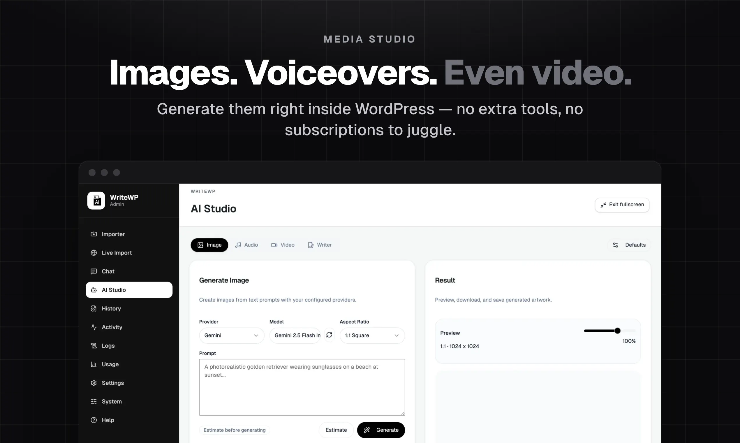 WriteWP – AI Autoblogging For WordPress gallery image