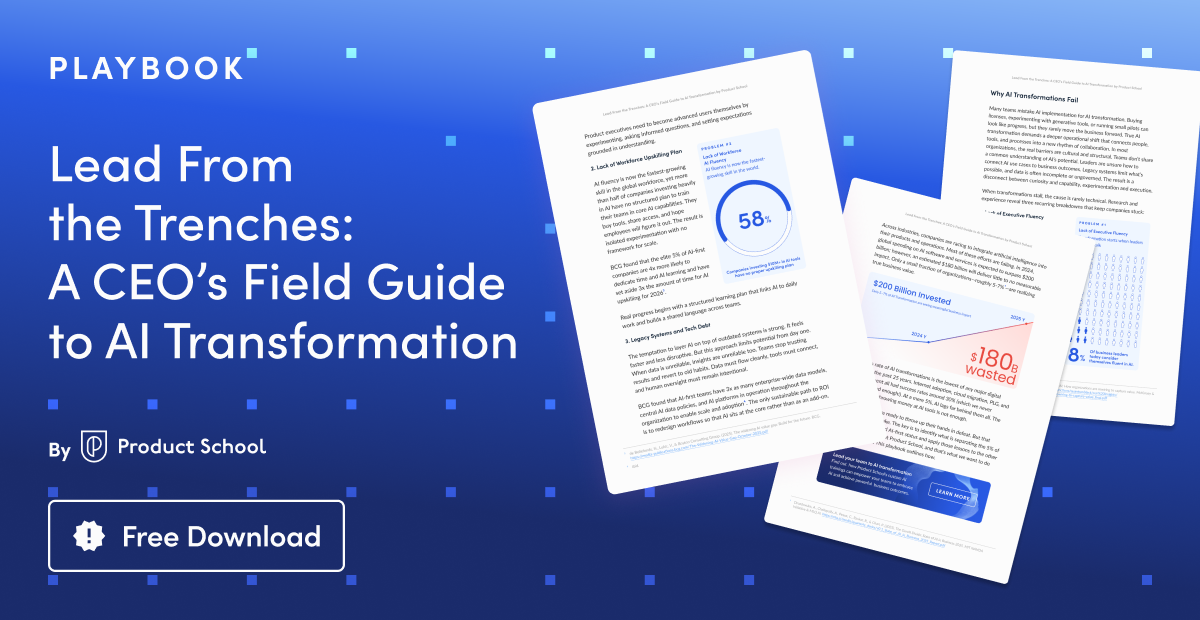 AI Transformation Playbook gallery image