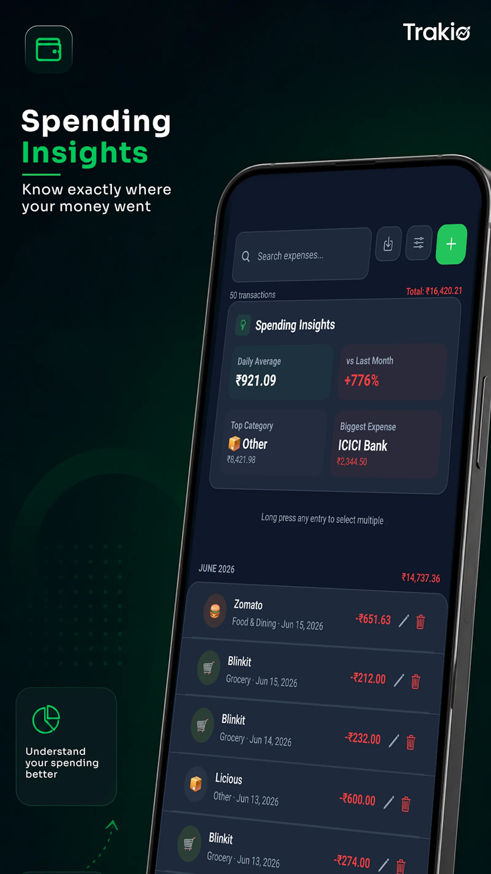 Trakio screenshot 2
