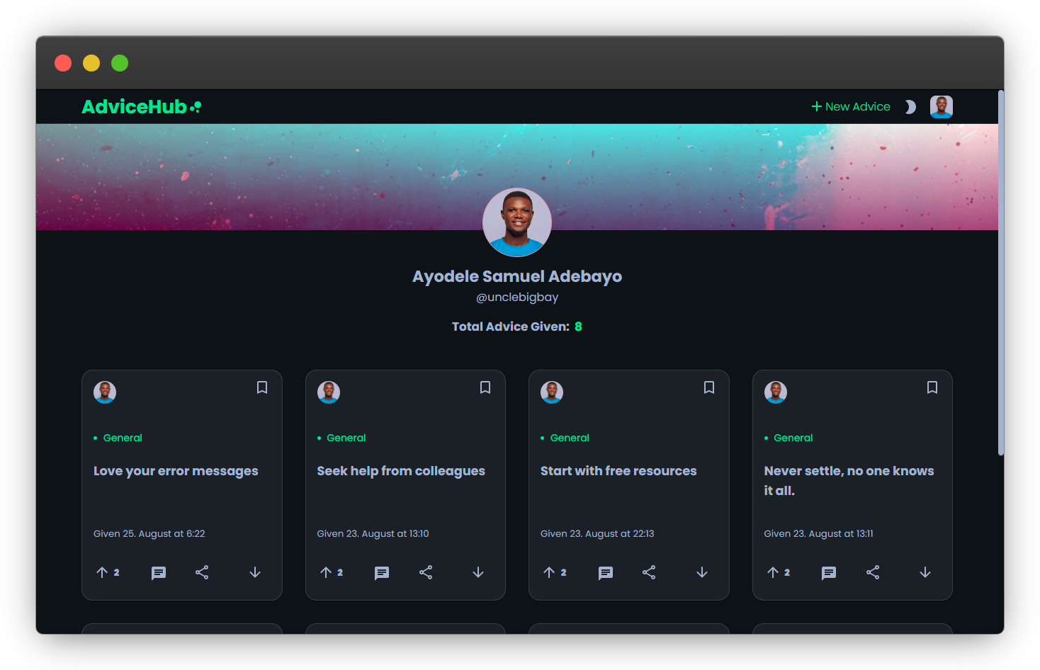 The Advice Hub gallery image