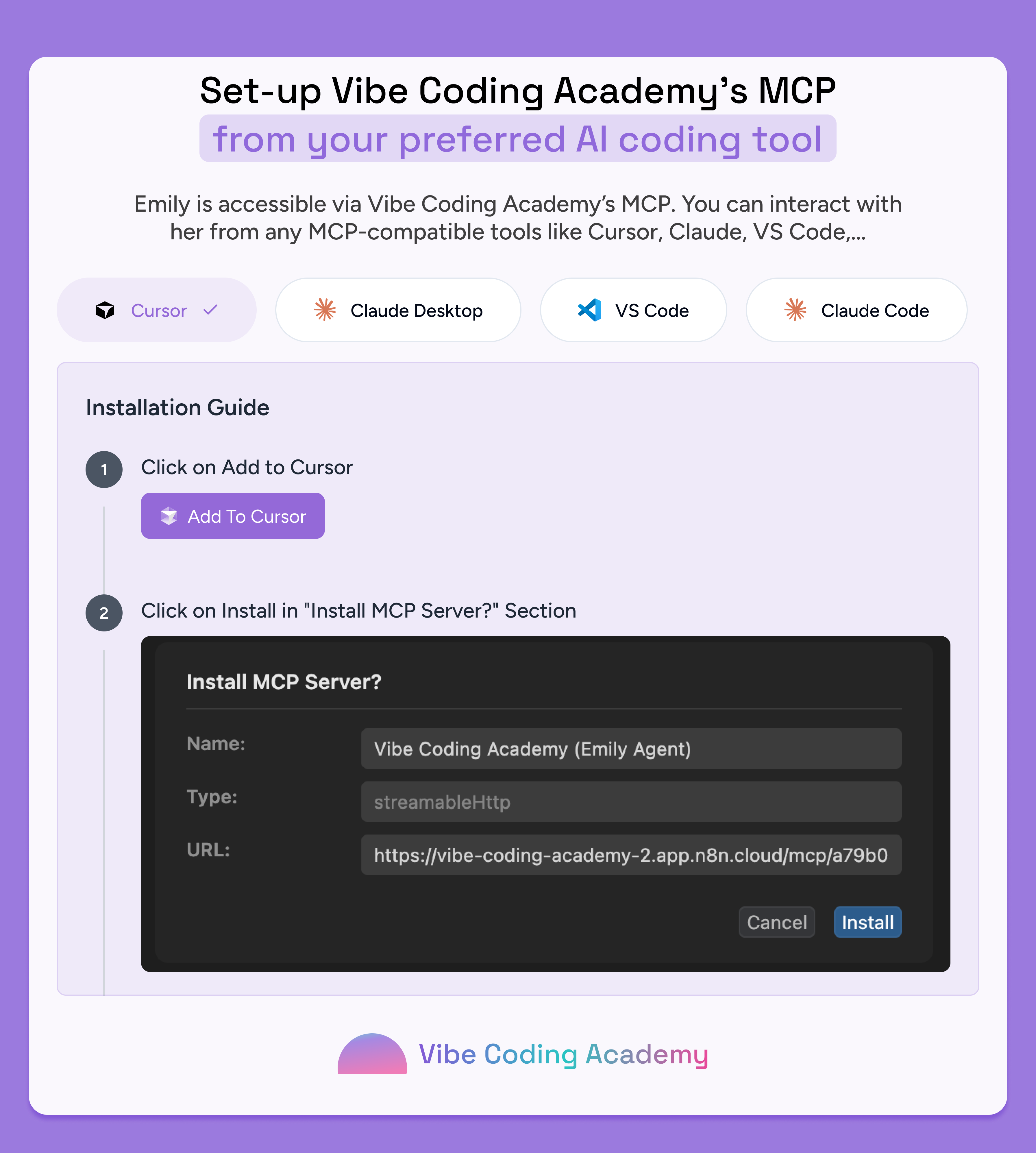 Meet Emily, your AI Vibe-Coding Coach - The fastest way to learn vibe-coding on a busy schedule मीडिया 3