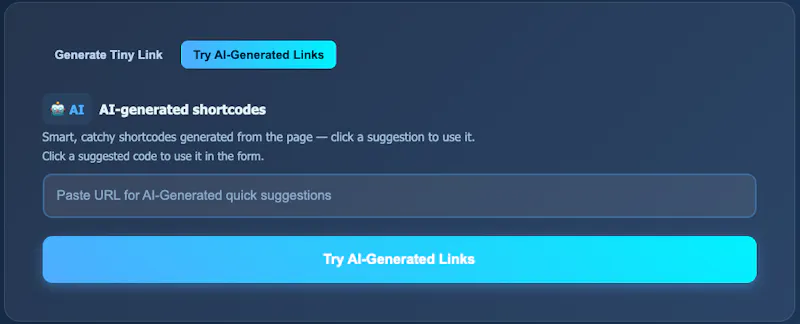 Tiny Link screenshot 4