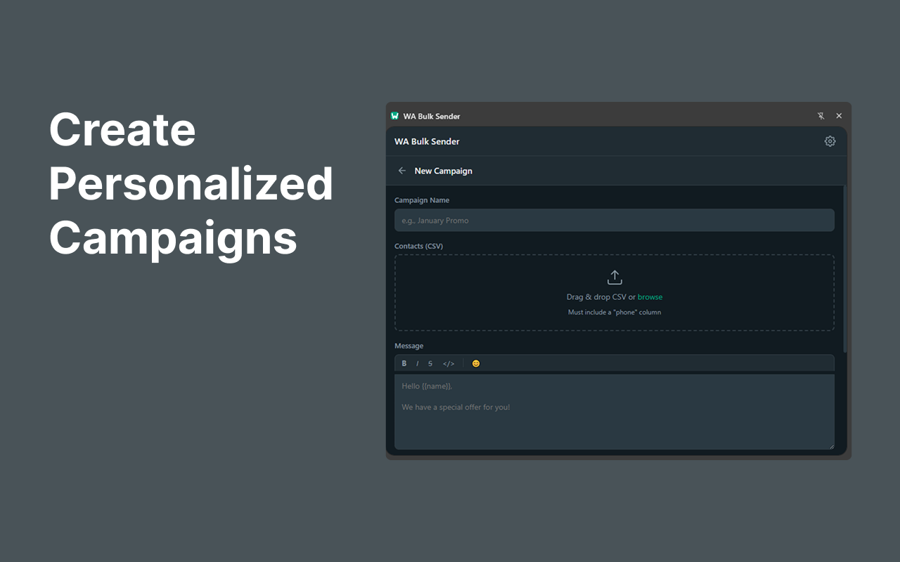 WA Bulk Sender gallery image