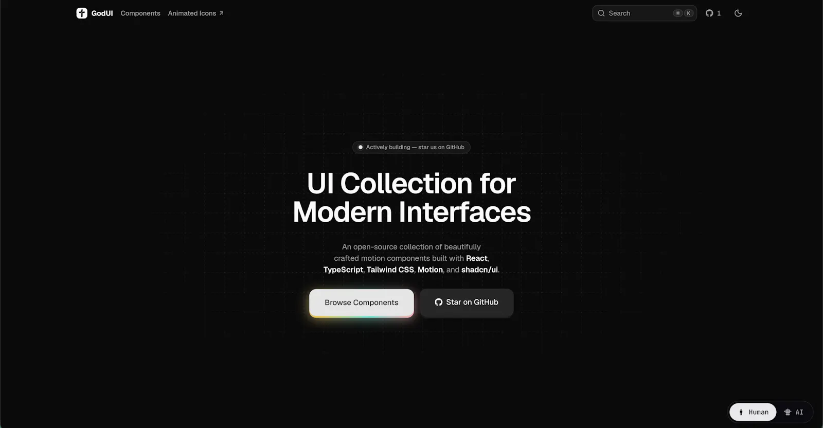 GodUI screenshot 2