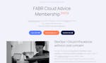 FABR Cloud Advice Membership image