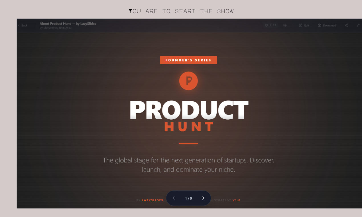 LazySlides - Screenshot 5 showing product features and functionality