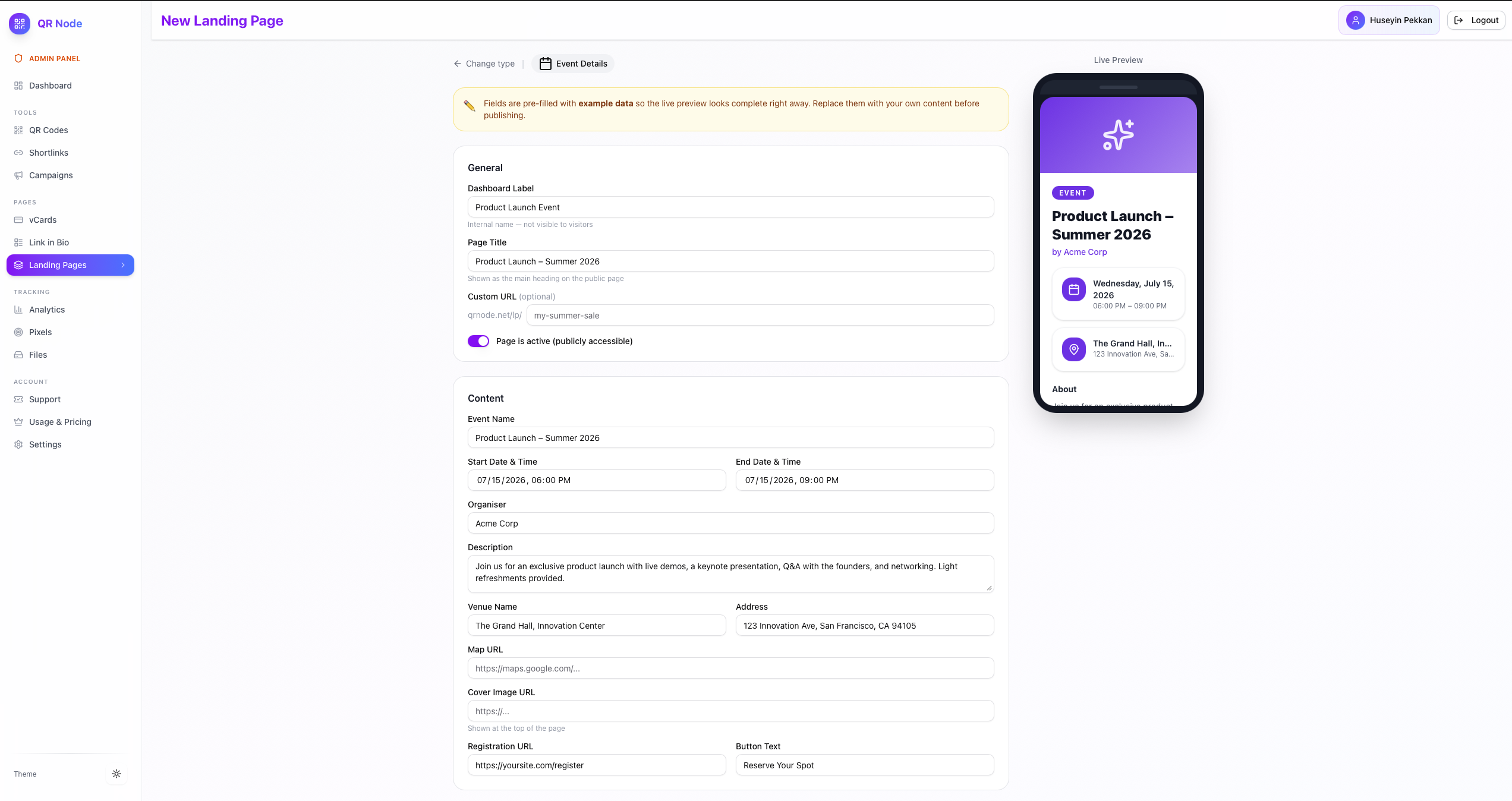 QR Node gallery image