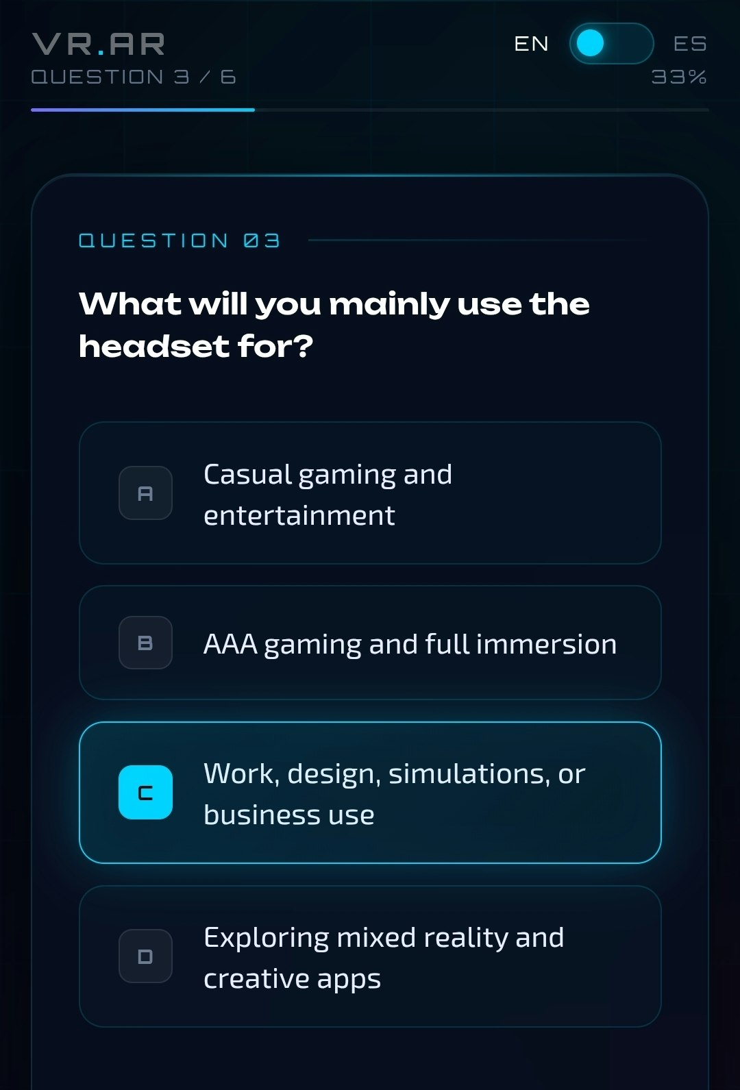 VR/AR Finder — vr.ar gallery image