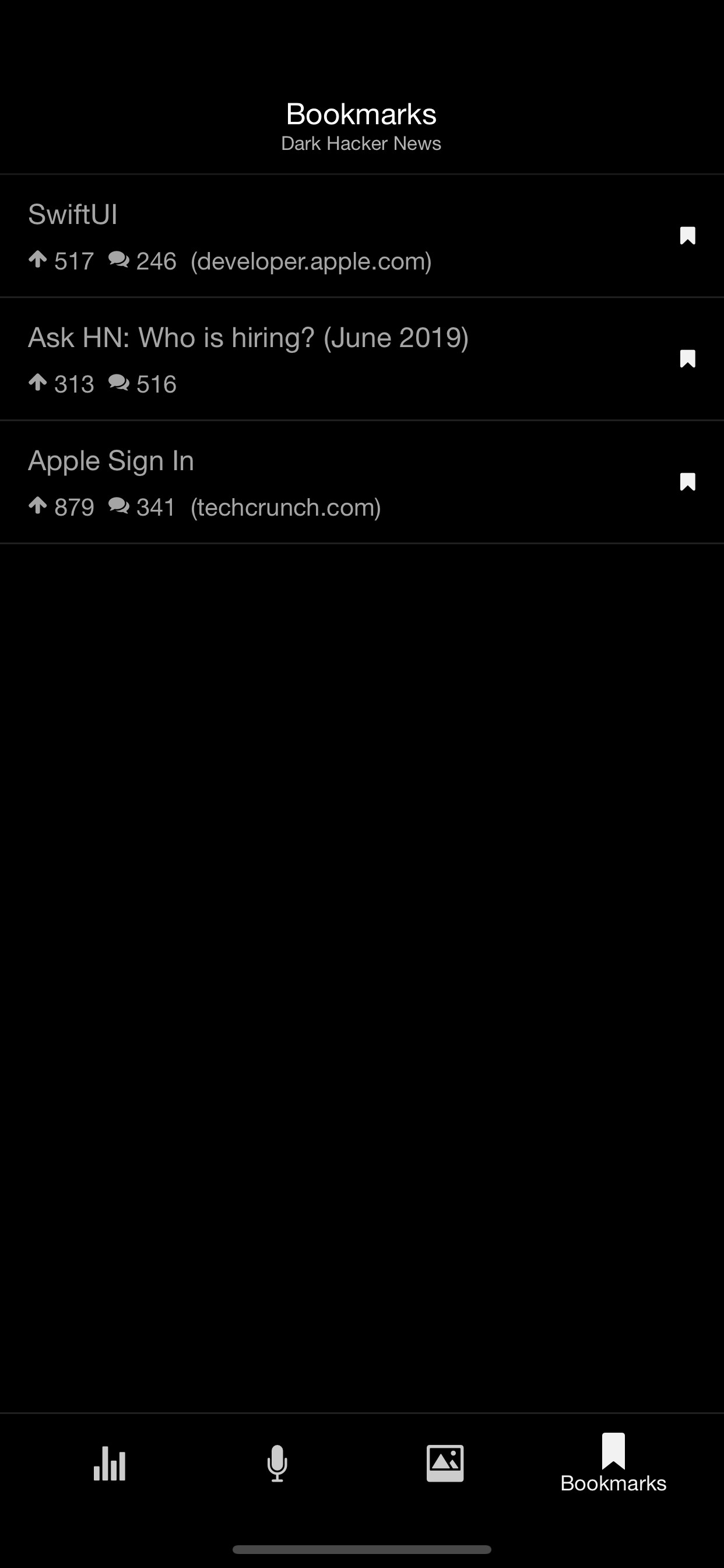 Dark Hacker News gallery image