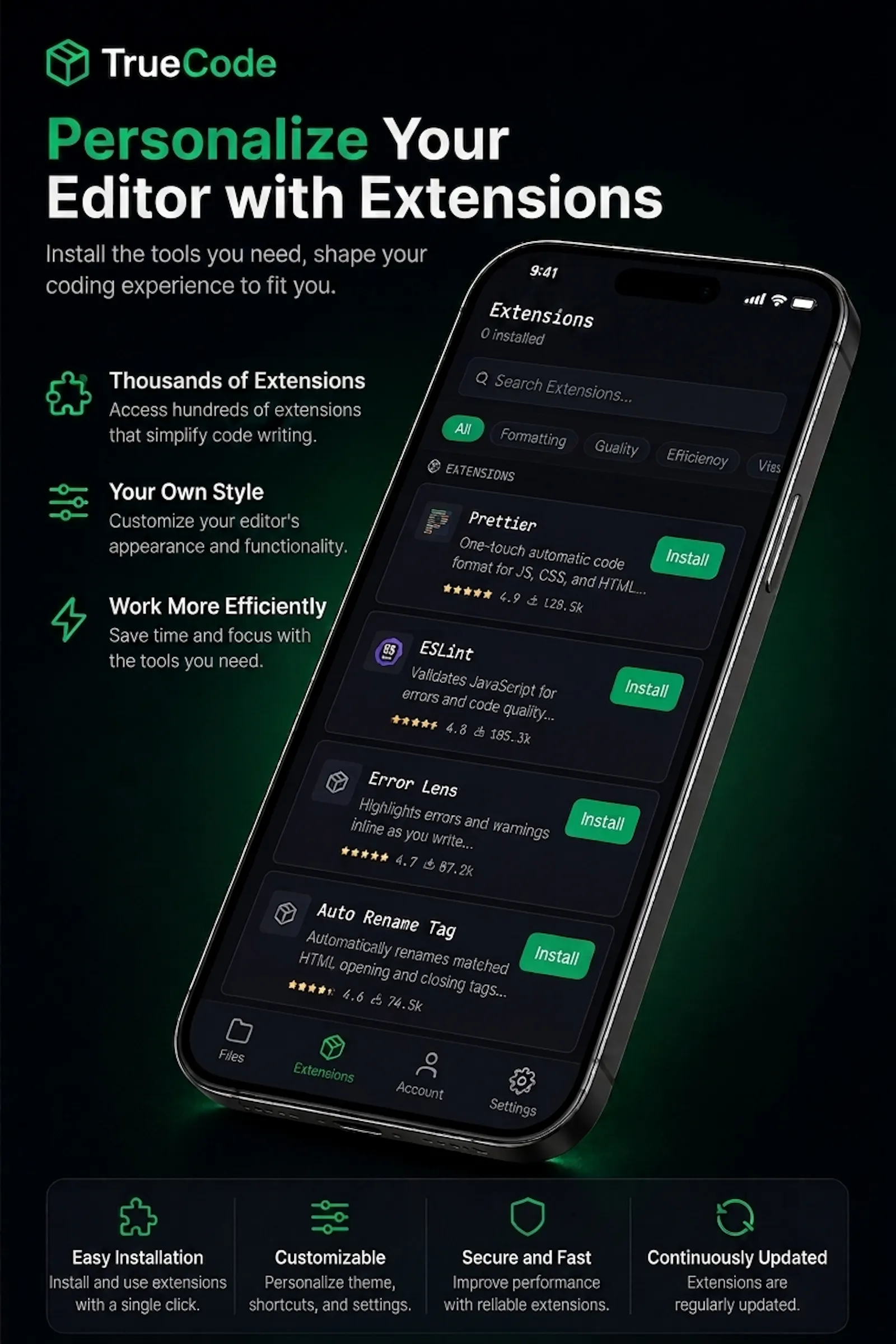 TrueCode screenshot 5