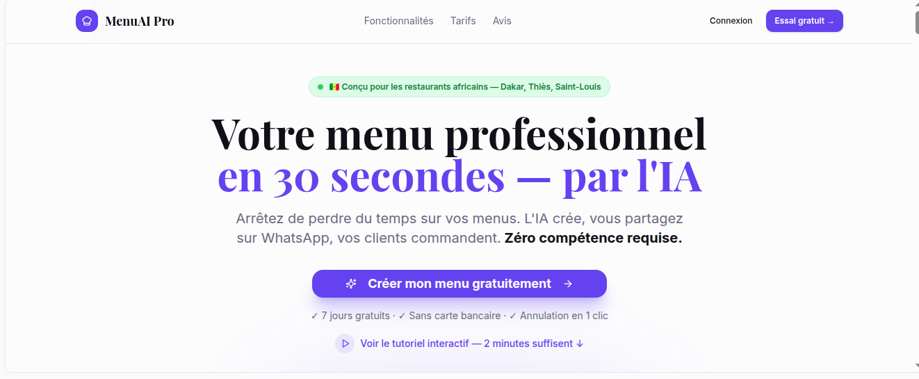 MenuAI Pro gallery image