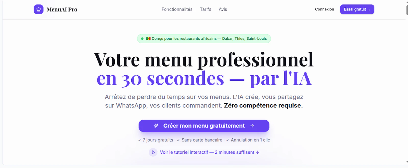 MenuAI Pro screenshot 3