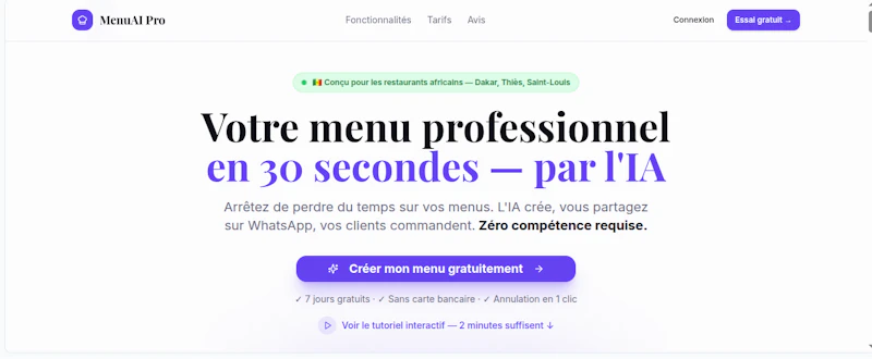 MenuAI Pro screenshot 3