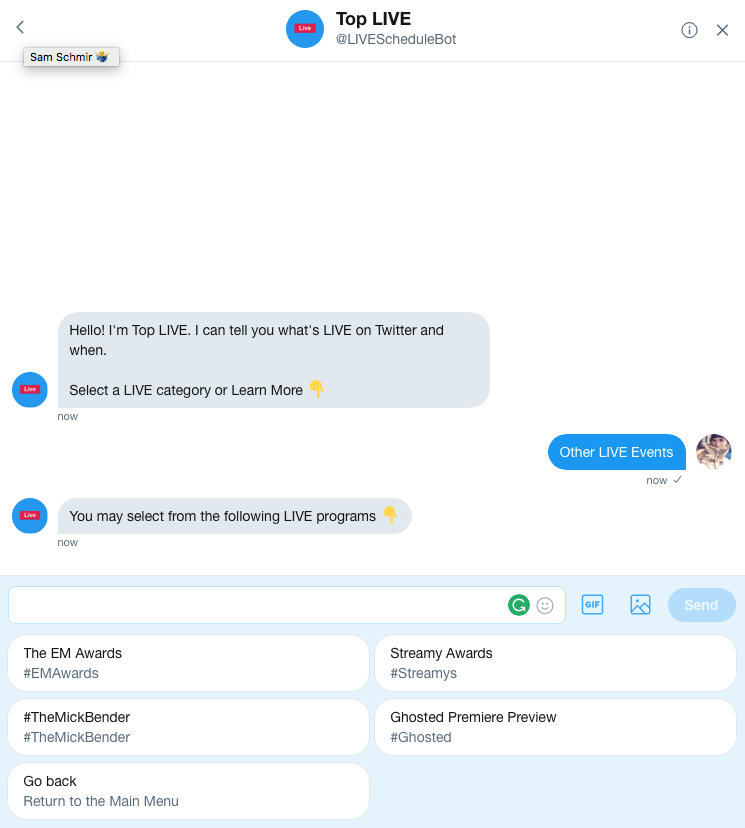 LIVEScheduleBot 2.0 gallery image