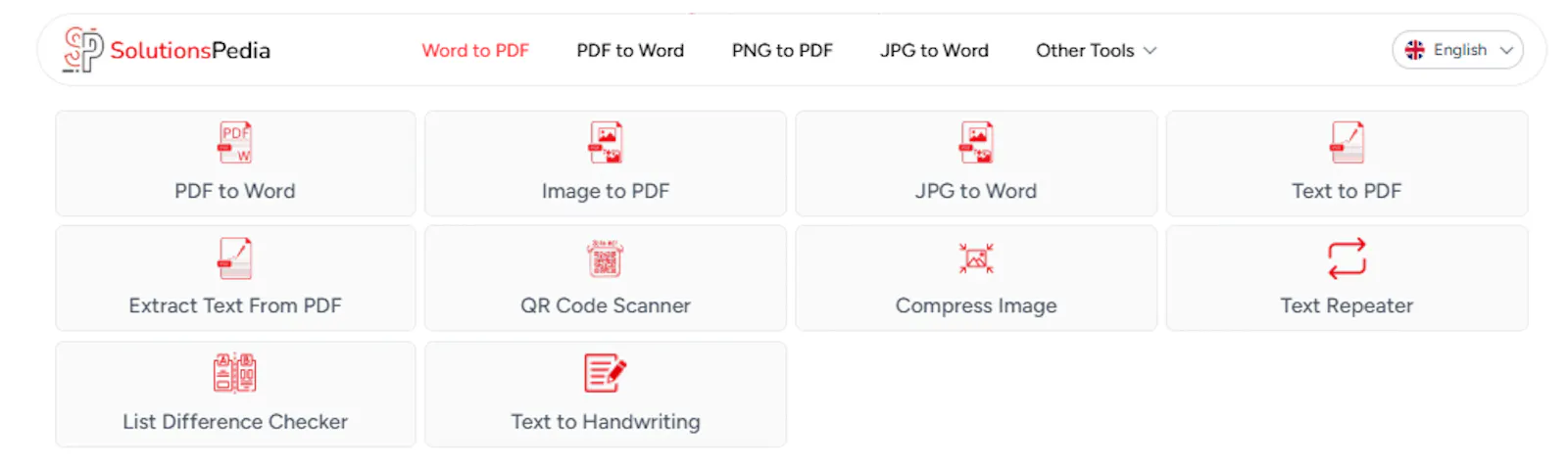 SolutionsPedia – Discover Useful Tools screenshot 1