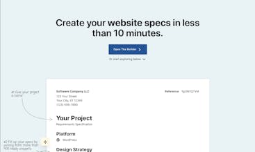 Specs Template gallery image