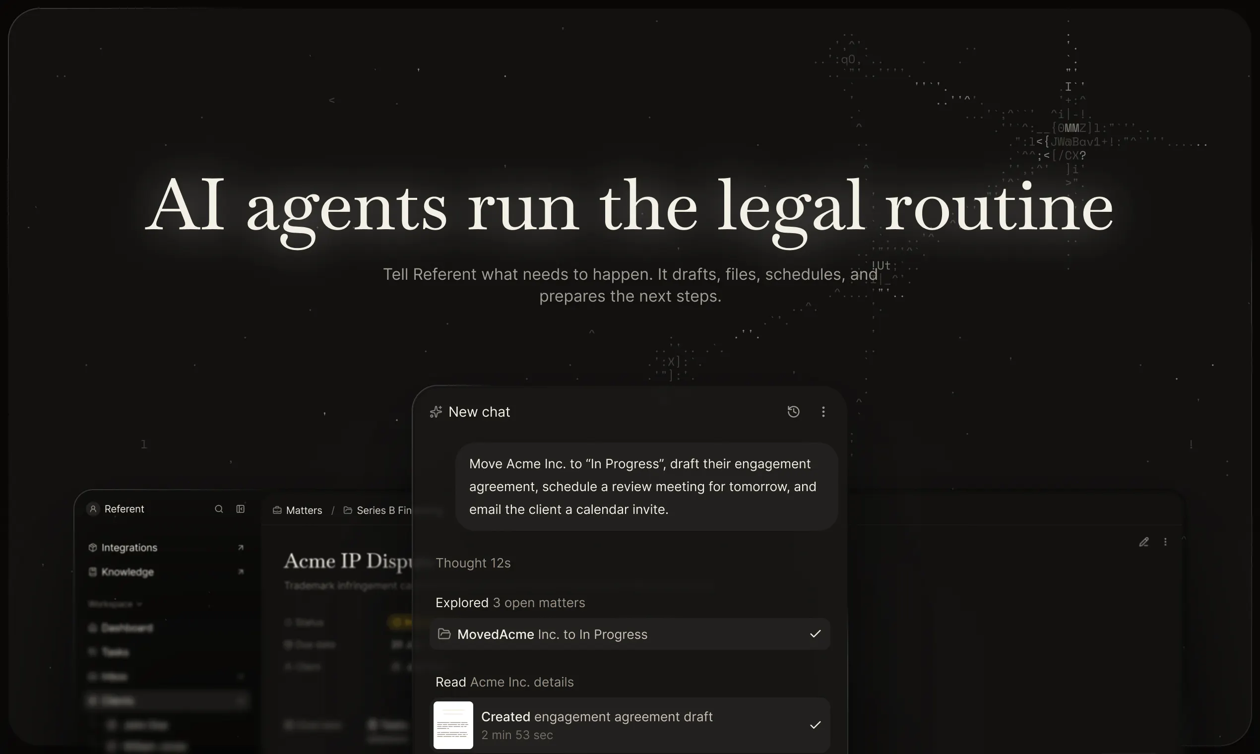 Referent screenshot