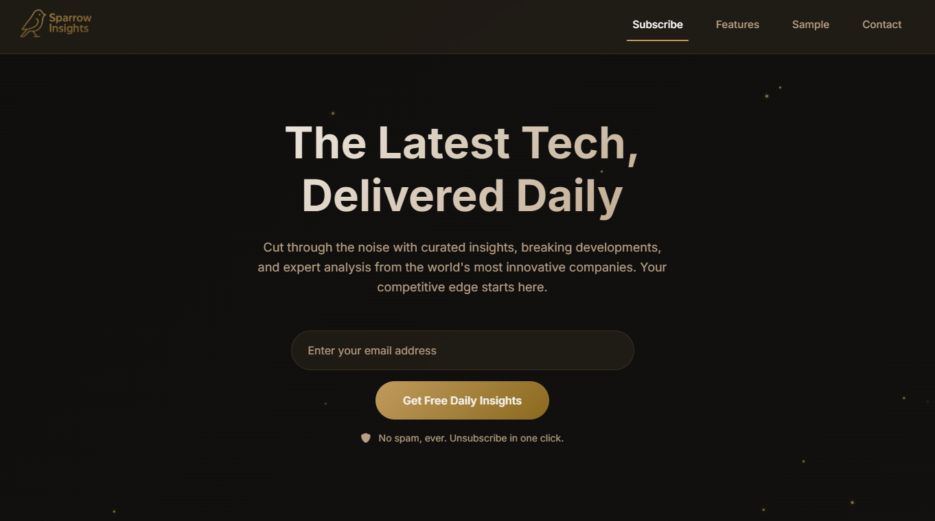 Sparrow gallery image