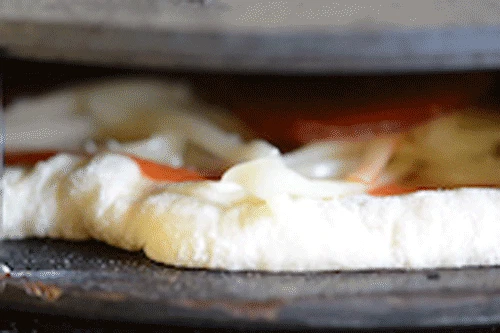 IRONATE - Perfect "No oven" pizza in 3 minutes.
