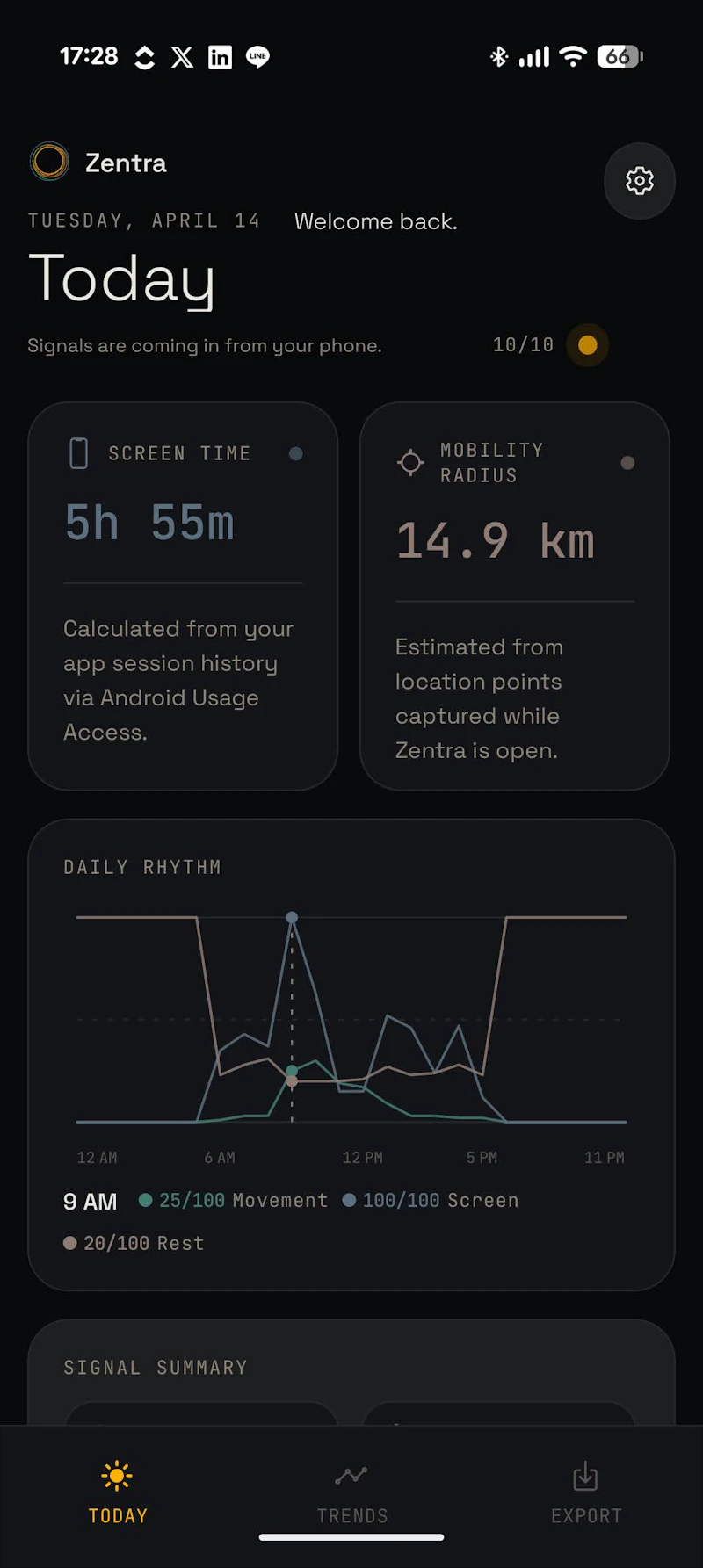 Zentra screenshot 3