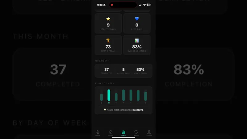 Ascend: Discipline & Habits screenshot 1 (video preview)