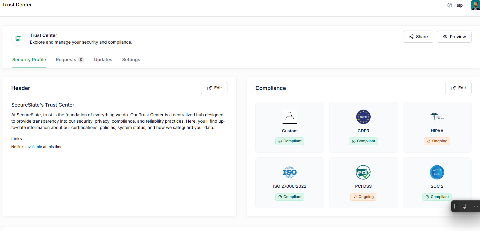 SecureSlate - Screenshot 3 showing product features and functionality