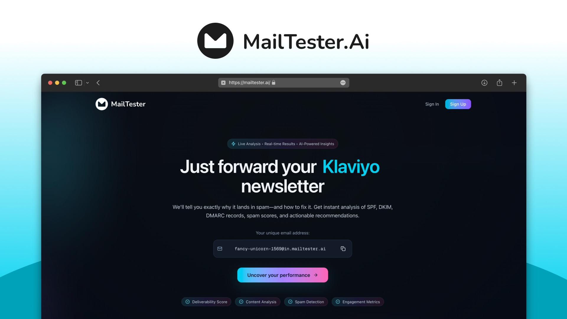 Média MailTester.AI - Transférer un e-mail et obtenir un rapport de livrabilité de l'IA dans les années 30 2