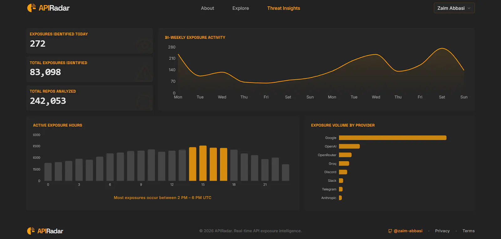 APIRadar – Open-Source API Key Scanner screenshot 5