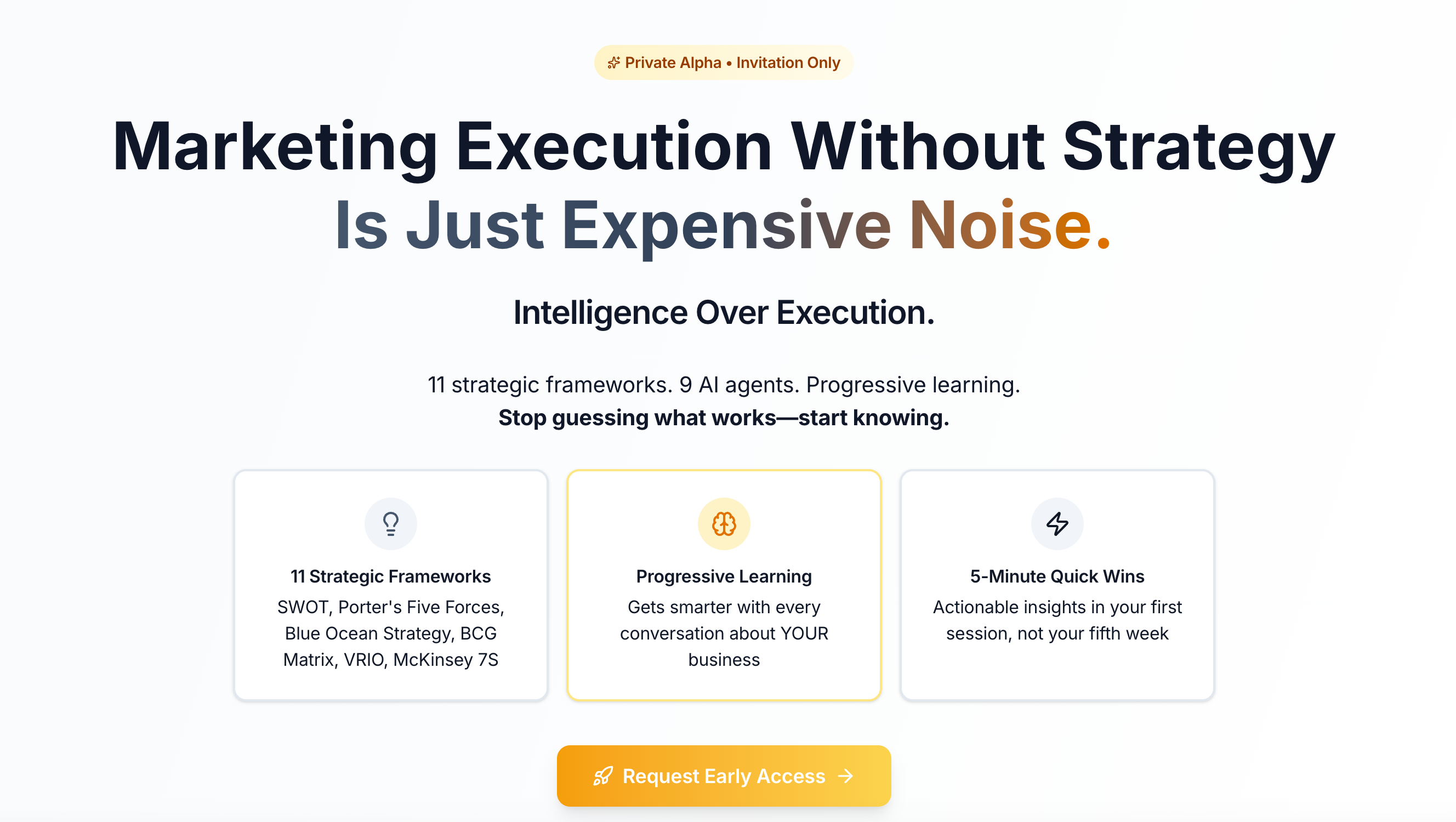 STRAŦUM - AI Marketing Intelligence  - Main screenshot showing features and interface
