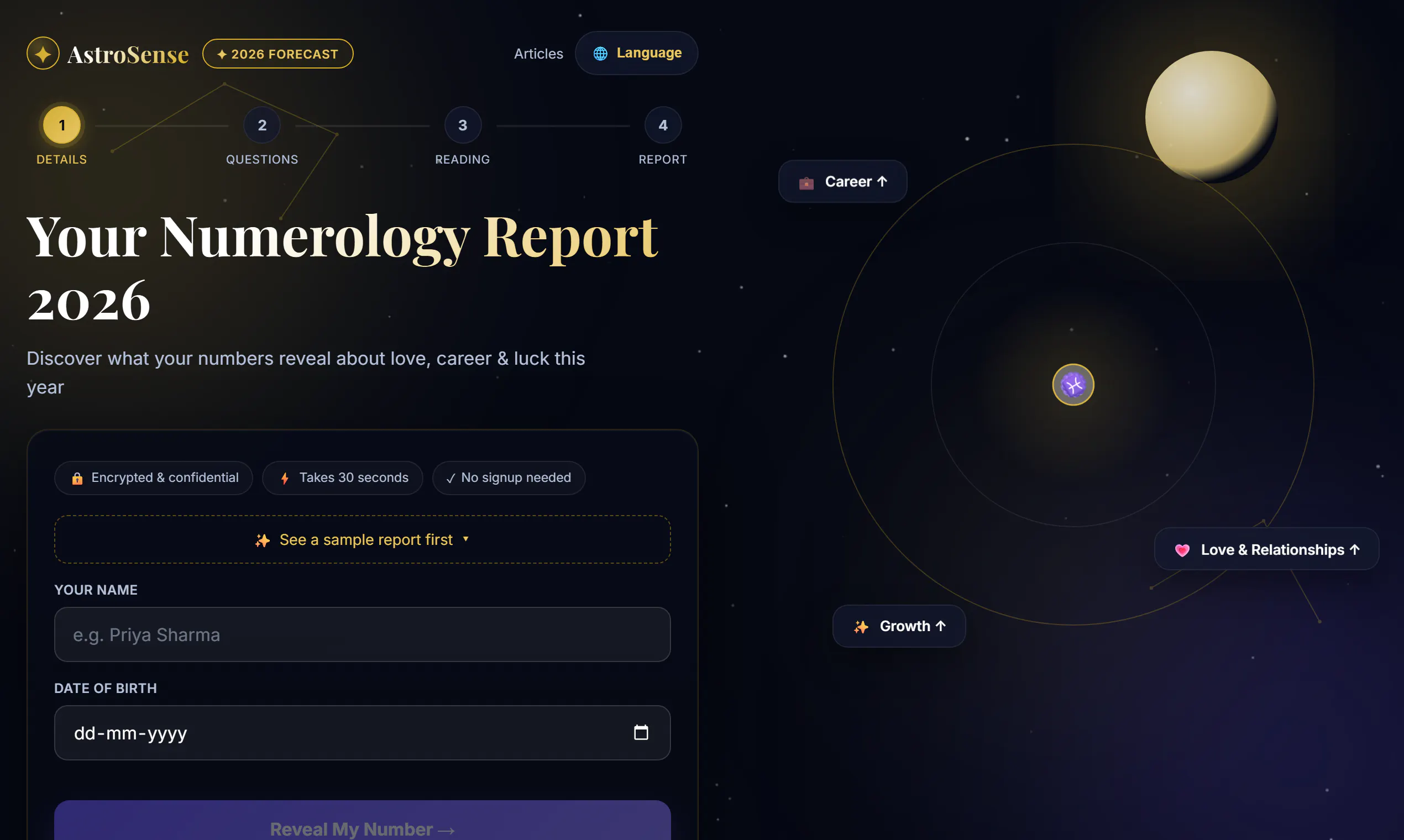 AstroSense — Your 2026 Numerology Report gallery image