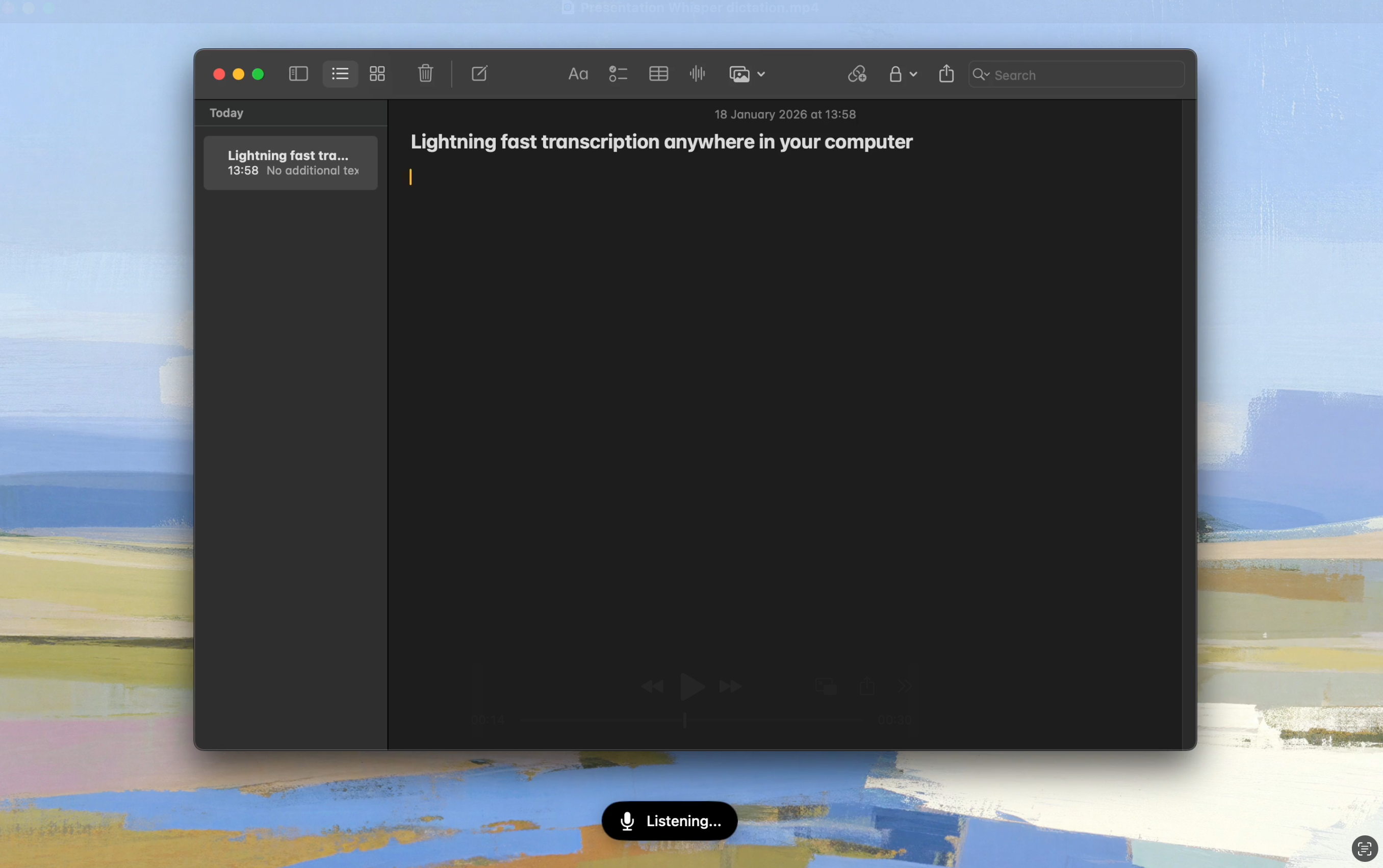 WhisperDictation for Mac - Faster better gallery image