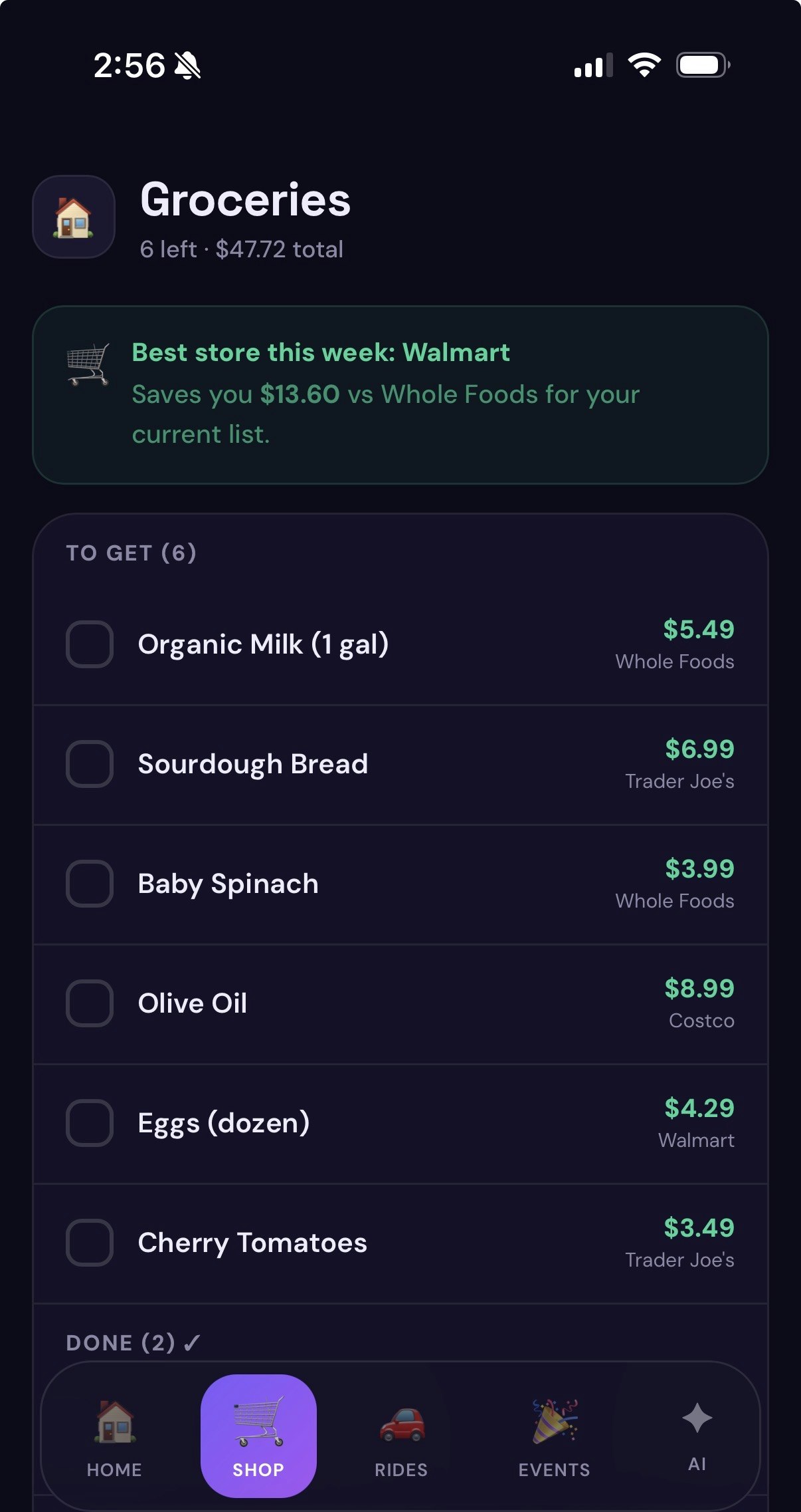 React App - Screenshot 3 showing product features and functionality