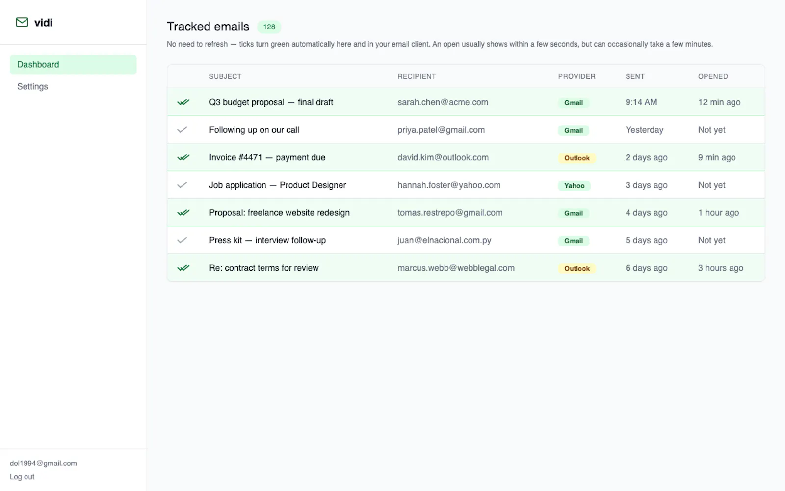 Vidi screenshot 3