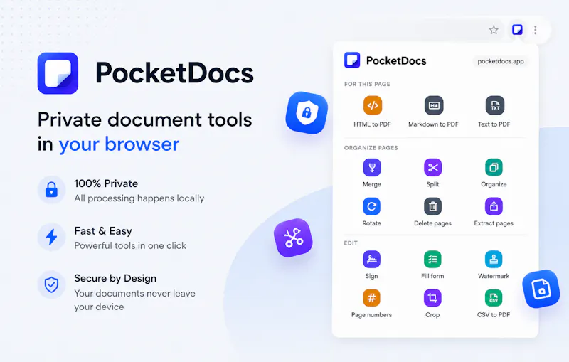 PocketDocs screenshot 1