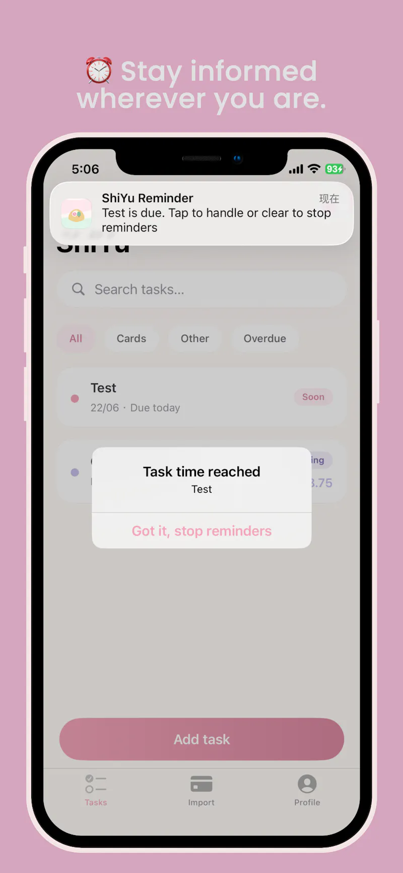 Bill Reminder screenshot 2