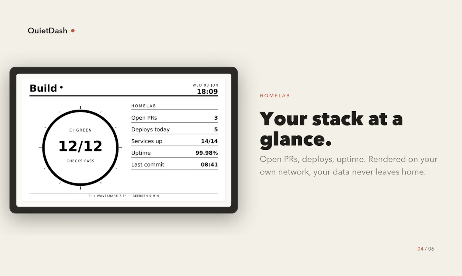 QuietDash screenshot 3