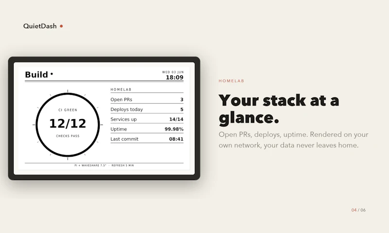 QuietDash screenshot 3