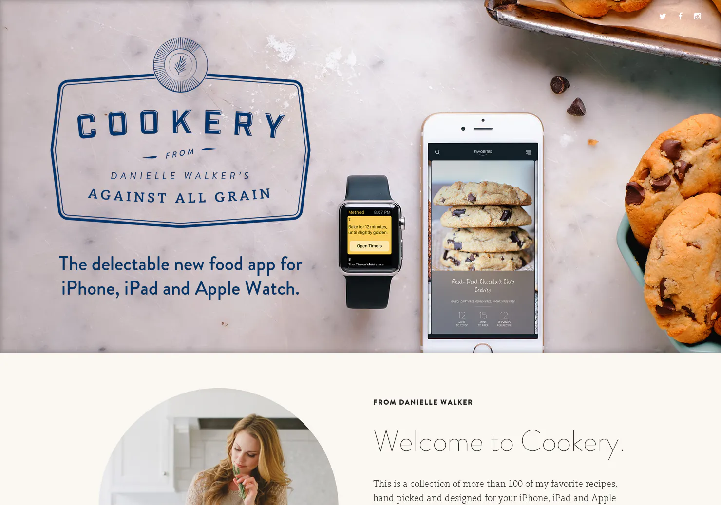 Cookery for Apple Watch