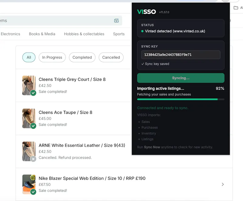 Visso screenshot 6