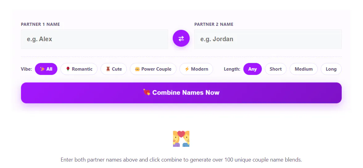 Names Combiner gallery image