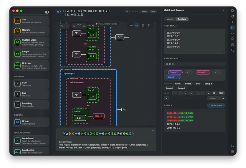 RegexPilot screenshot 4