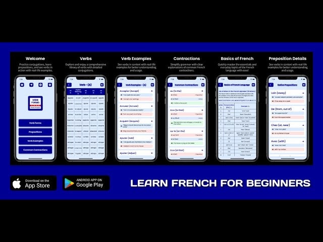 Learn French: Verb Forms media 1