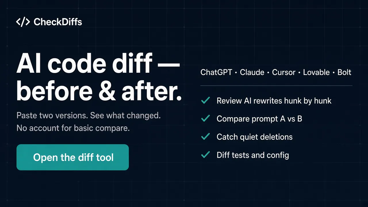 CheckDiffs gallery image