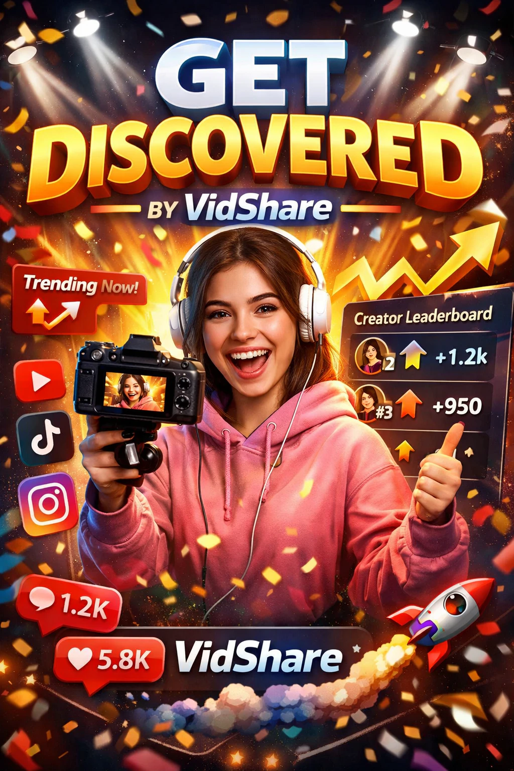 Get Discovered by VidShare