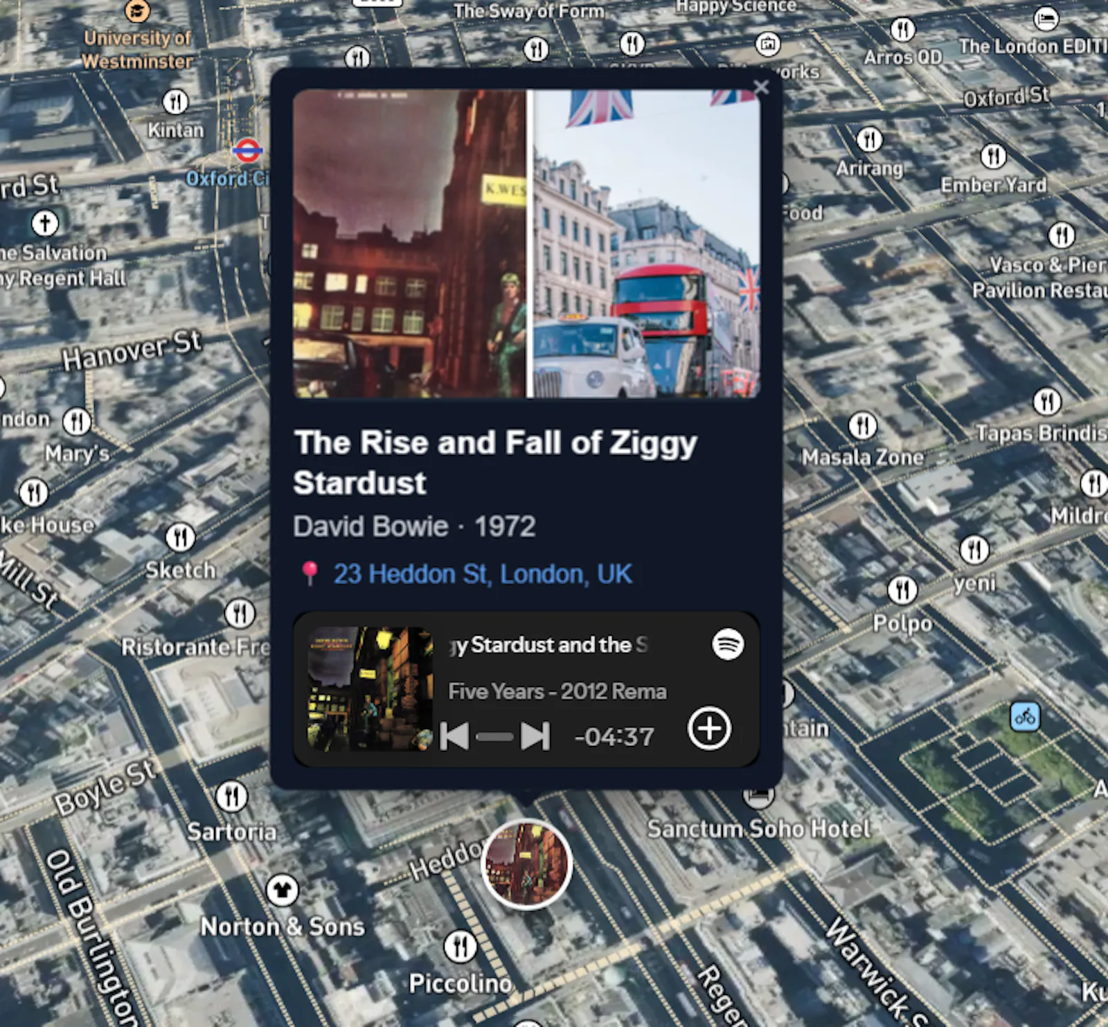 AlbuMapper screenshot 1