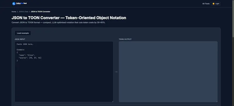 Online Tool Yard screenshot 1