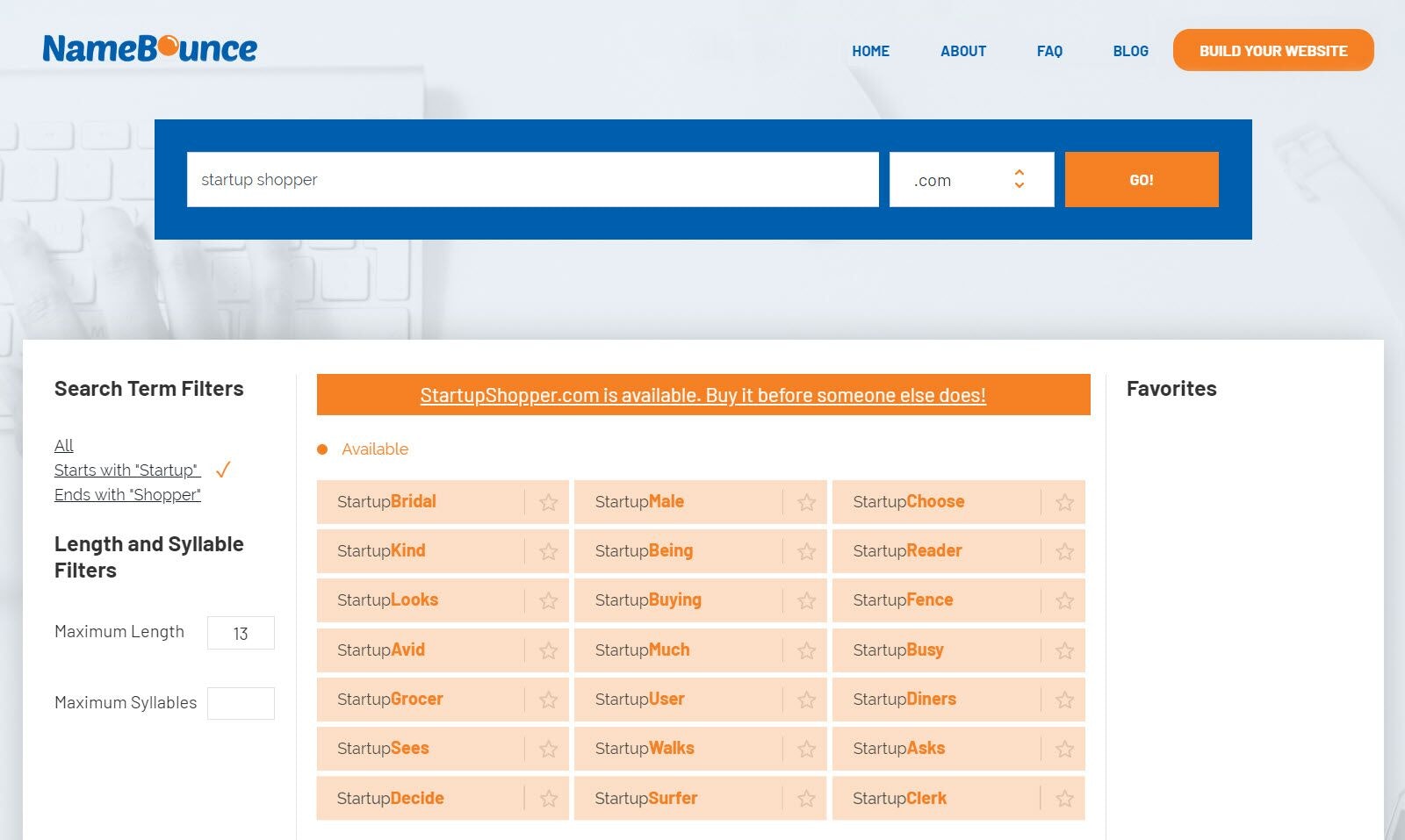 NameBounce Image