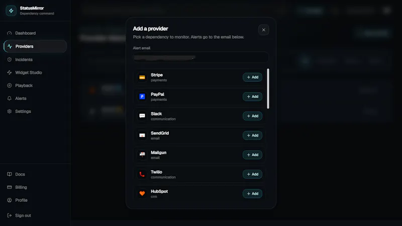StatusMirror screenshot 4