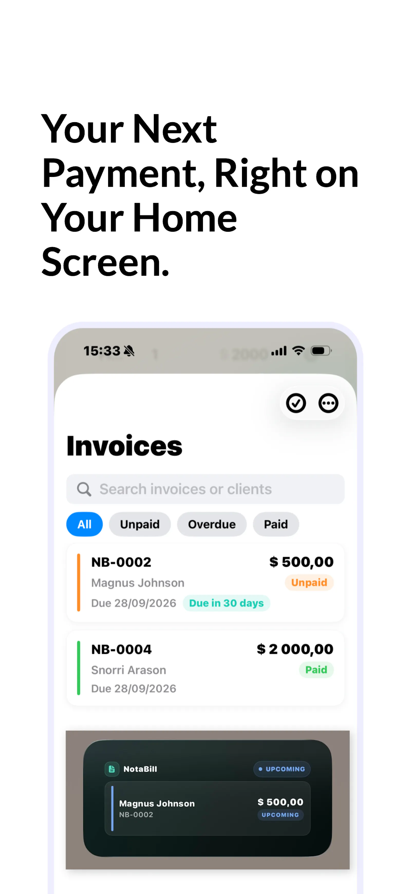 NotaBill Artist screenshot 5