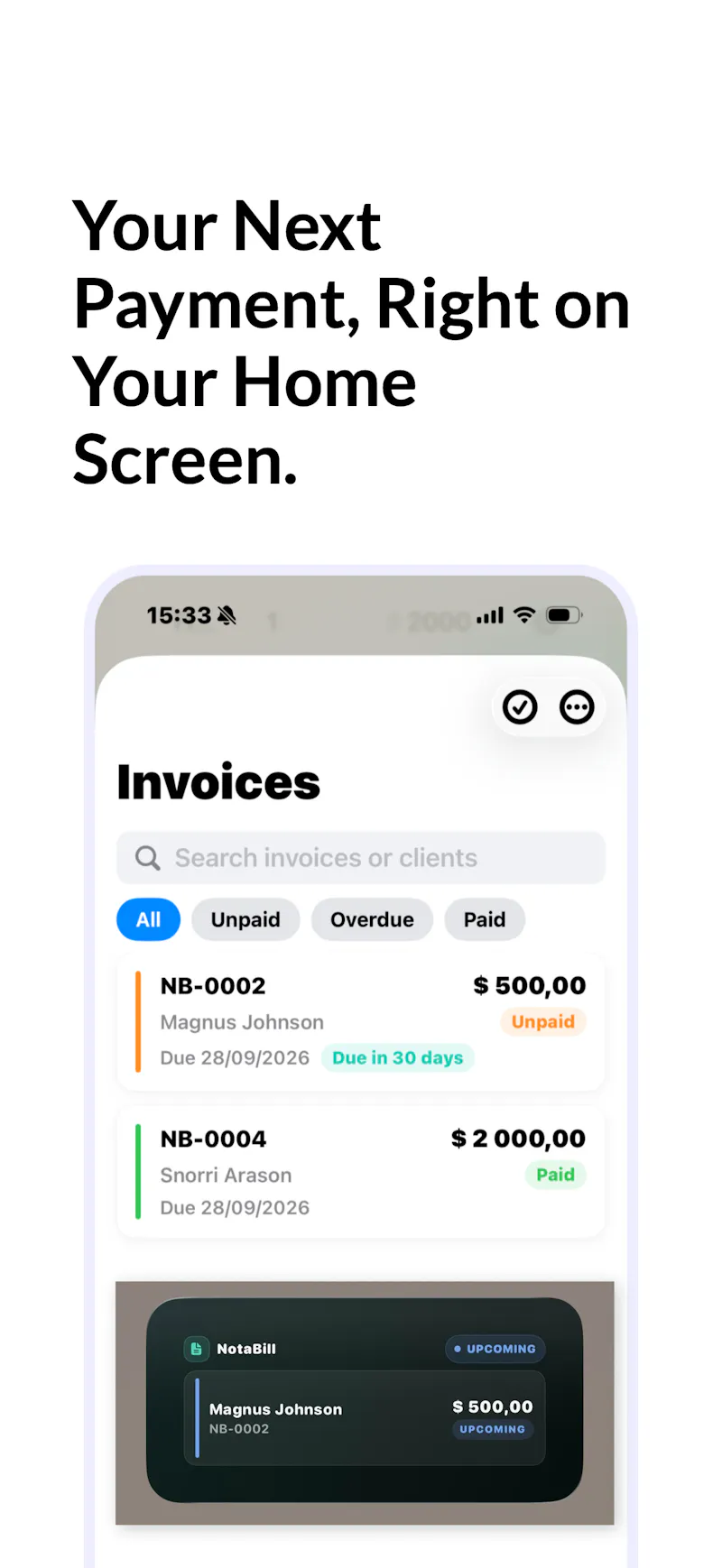 NotaBill Artist screenshot 5
